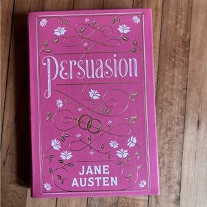 Persuasion by Jane Austen — Pink Decorative Cover